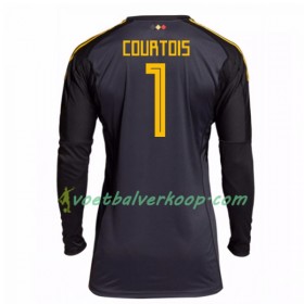 België Courtois 1 Doelman Thuisshirt WK voetbal 2018